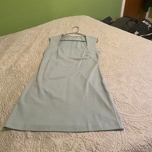 Everlane pale blue 90s mini dress - never worn (size medium)